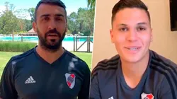 El saludo de Pratto y Quintero para los hinchas de River a un mes de ser los héroes ante Boca