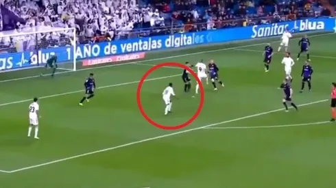 Así se le pega de volea: golazo de Vinicius Junior para Real Madrid