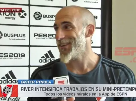 Pinola contó el divertido motivo por el que se pelea con su esposa desde que le ganó la final a Boca