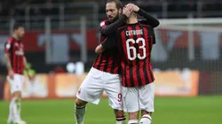 Sampdoria vs Milan por la Copa Italia.