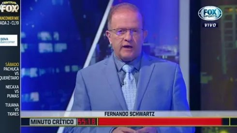 Aún no llegó al América y Schwartz ya lo destrozó a Castillo