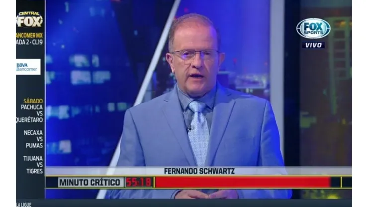 Aún no llegó al América y Schwartz ya lo destrozó a Castillo