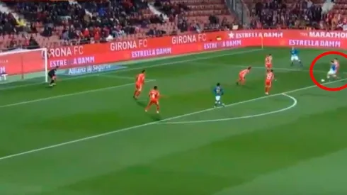 Golazo: Griezmann la agarró de primera y clavó la pelota lo más al ángulo posible