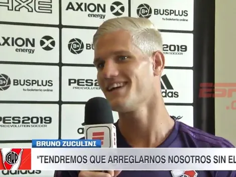Entre risas, Zuculini contó la reacción de la madre al verlo con el pelo platinado