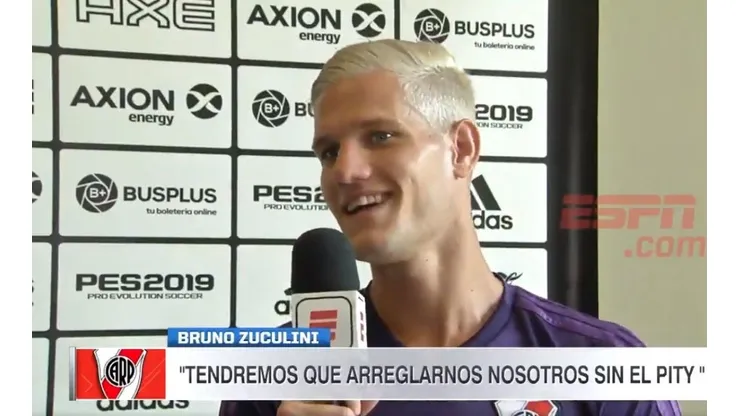 Entre risas, Zuculini contó la reacción de la madre al verlo con el pelo platinado