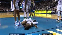 Nerlens Noel sufre conmoción cerebral tras un terrible codazo en la cara