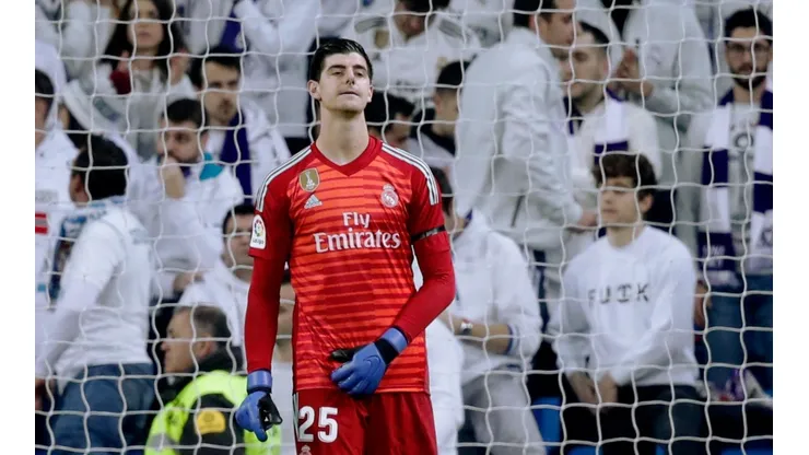Más malas noticias para el Real Madrid: se lesionó Courtois
