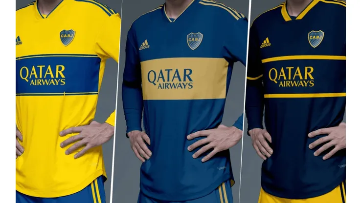 Foto de las camisetas diseñadas por un hincha.