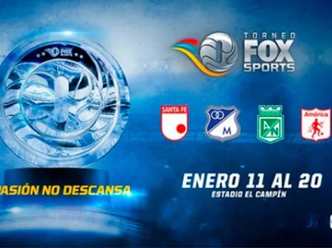 Cuatro grandes por el Torneo Fox Sports Colombia