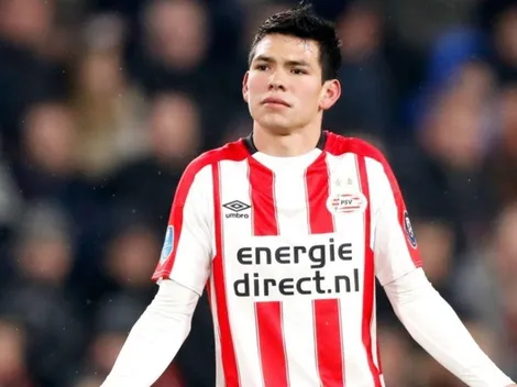 Lozano faltó en PSV y no estará en el amistoso contra Brujas