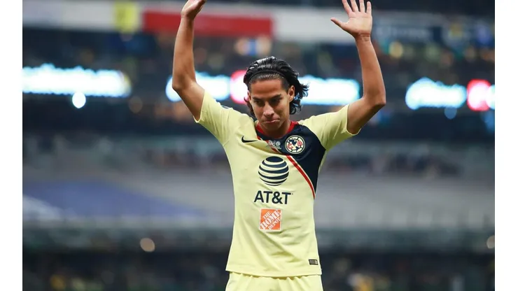 Foto de Diego Lainez, jugador de América.