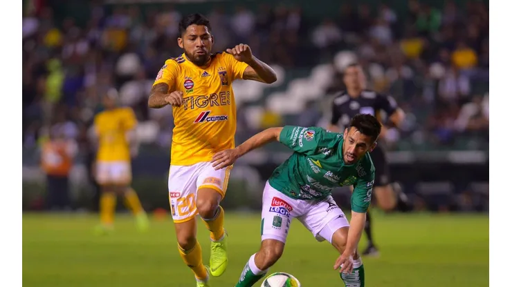 Foto de Javier Aquino, jugador de TIgres.