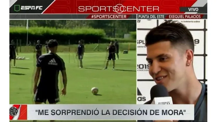 Palacios habló del interés del Real Madrid y contó qué le piden sus amigos