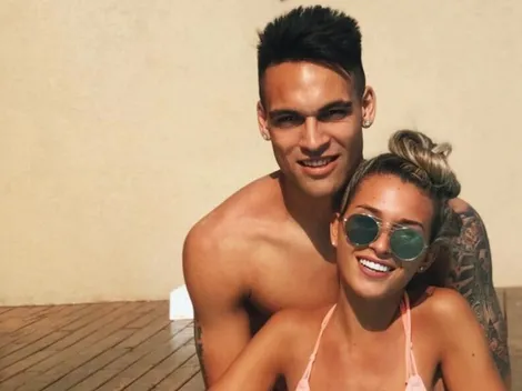 Re chuchis: Lautaro Martínez y su novia se despidieron de Argentina a pura pileta