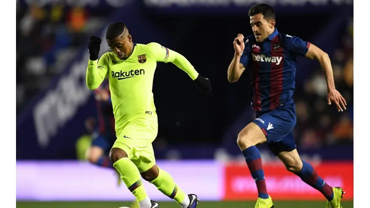 Levante vs Barcelona por la Copa del Rey.