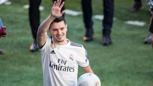 Brahim ya entrenó con el Real Madri