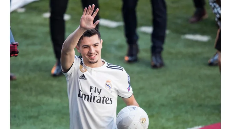 Brahim ya entrenó con el Real Madri
