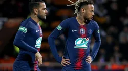 PSG vs Guingamp por la Copa de la Liga de Francia.