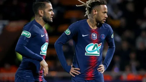 PSG vs Guingamp por la Copa de la Liga de Francia.