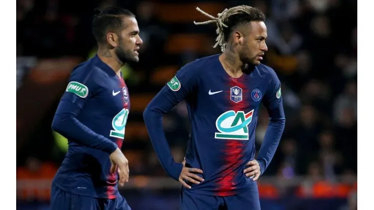 PSG vs Guingamp por la Copa de la Liga de Francia.