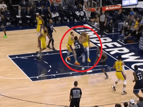 Karl-Anthony Towns destroza a JaVale McGee con una clavada