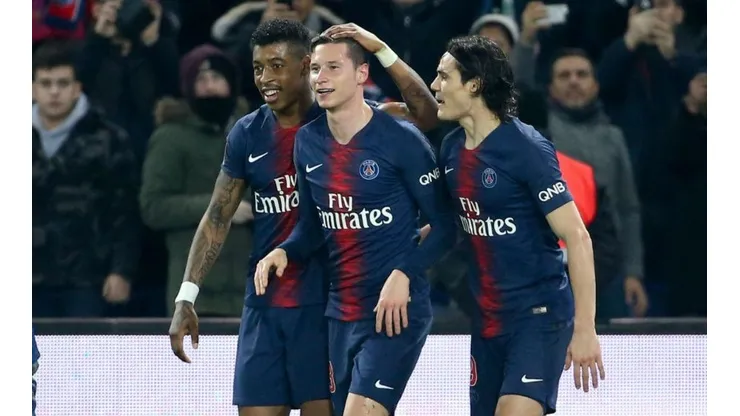 PSG vs Guingamp por la Coupe de la Ligue.
