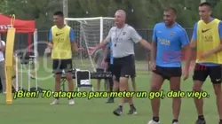 Alfaro arrancó con todo: "70 ataques para meter un gol, dale viejo"