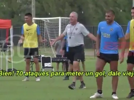 Alfaro arrancó con todo: "70 ataques para meter un gol, dale viejo"