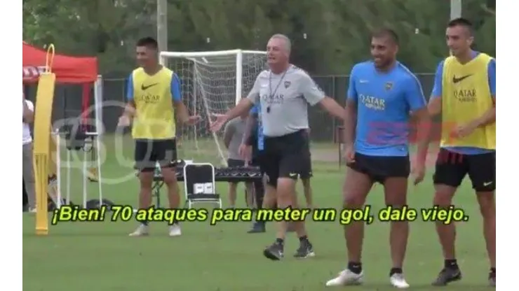 Alfaro arrancó con todo: "70 ataques para meter un gol, dale viejo"