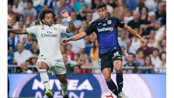 Real Madrid vs Leganés por la Copa del Rey.