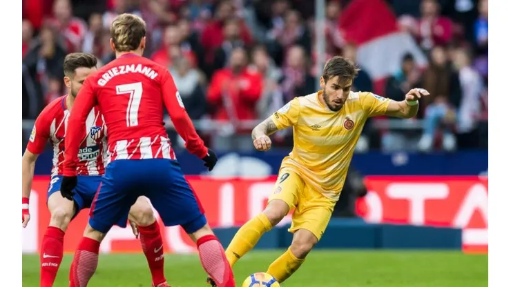 Girona vs Atlético de Madrid por la Copa del Rey.