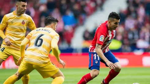 Girona vs Atlético de Madrid por la Copa del Rey.