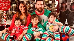 Anto, Leo y sus tres "diablitos".