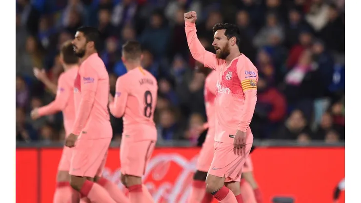 Messi se anotó en la victoria del Barcelona