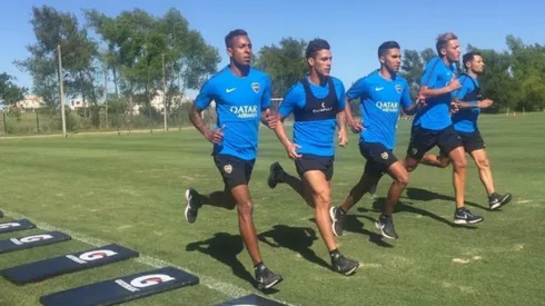 El último entrenamiento de Boca en Cardales tuvo dos grandes ausencias