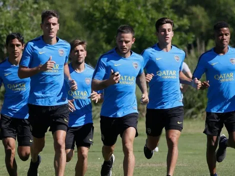 Bienvenido: el nuevo refuerzo de Boca que tuvo su primer entrenamiento con el Xeneize
