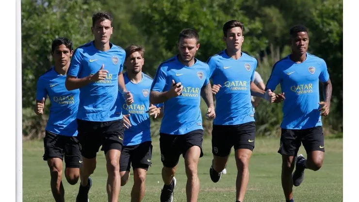Bienvenido: el nuevo refuerzo de Boca que tuvo su primer entrenamiento con el Xeneize