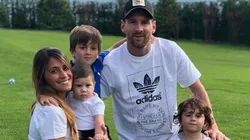 Creación perfecta de Leo y Antonella: Messi subió la foto más tierna de sus hijos
