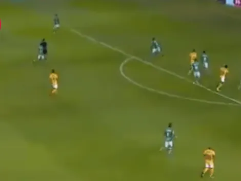 ¡Desde 40 metros! Golazo de Aquino para Tigres