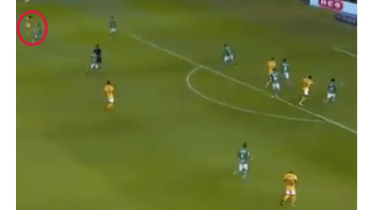 ¡Desde 40 metros! Golazo de Aquino para Tigres