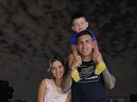 Paredes subió una foto con su familia y los hinchas de Boca le llenaron los comentarios para que vuelva