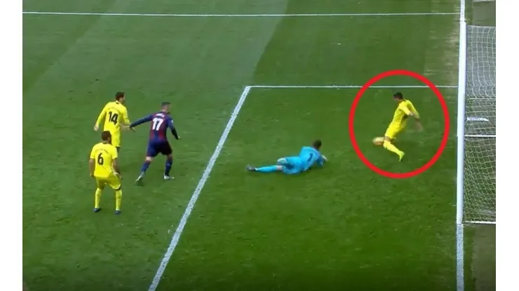 Épico: Funes Mori salvó al Villareal en el último segundo de partido
