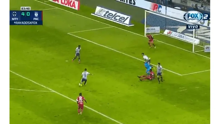 Zaldívar debuto con gol en Monterrey y vuelve a sonreír