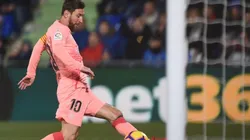 Messi puso el primero del Barcelona.