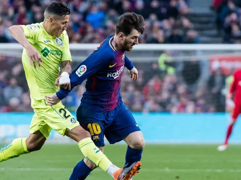 Qué canal transmite Getafe vs. Barcelona por La Liga