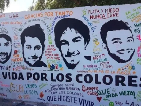 Inauguraron un mural en homenaje a los amigos que fallecieron yendo a ver a Boca