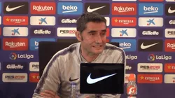 Foto de Ernesto Valverde, entrenador de Barcelona.