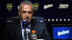 Foto de Gustavo Alfaro, entrenador de Boca.