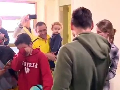 Los verdaderos reyes magos: Messi y Suárez visitaron un hospital en Barcelona