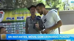 Ponzio se animó a cantar folclore y enamoró aún más a todo River